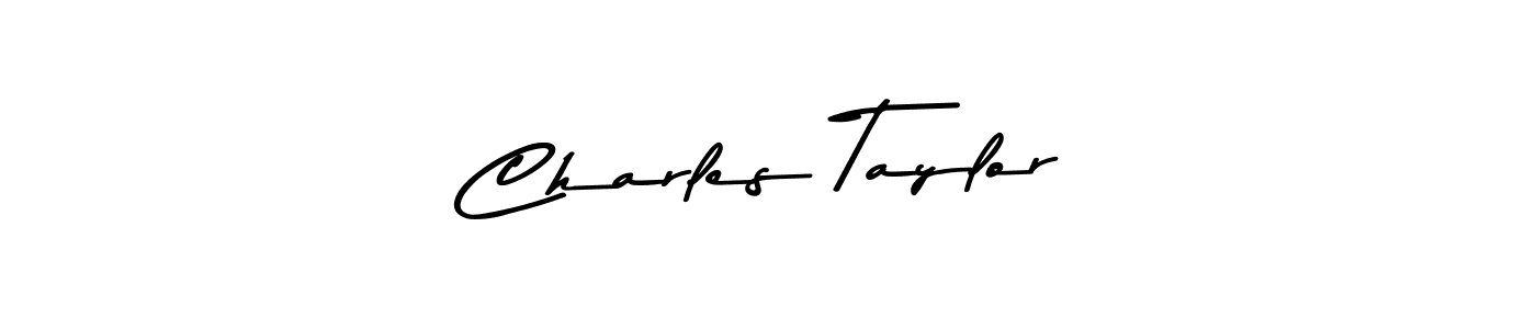 Make a beautiful signature design for name Charles Taylor. With this signature (Asem Kandis PERSONAL USE) style, you can create a handwritten signature for free. Charles Taylor signature style 9 images and pictures png
