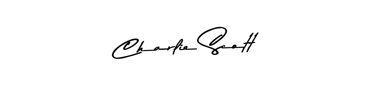 Create a beautiful signature design for name Charlie Scott. With this signature (Asem Kandis PERSONAL USE) fonts, you can make a handwritten signature for free. Charlie Scott signature style 9 images and pictures png