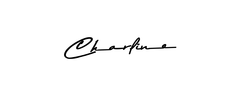 Similarly Asem Kandis PERSONAL USE is the best handwritten signature design. Signature creator online .You can use it as an online autograph creator for name Charline. Charline signature style 9 images and pictures png