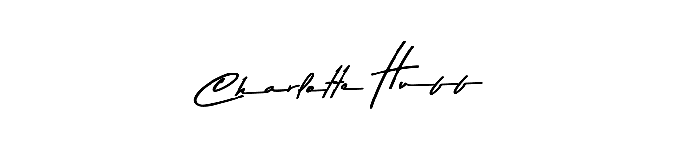 Use a signature maker to create a handwritten signature online. With this signature software, you can design (Asem Kandis PERSONAL USE) your own signature for name Charlotte Huff. Charlotte Huff signature style 9 images and pictures png