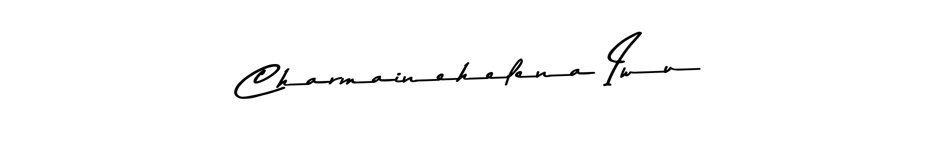 Make a beautiful signature design for name Charmainehelena Iwu. Use this online signature maker to create a handwritten signature for free. Charmainehelena Iwu signature style 9 images and pictures png