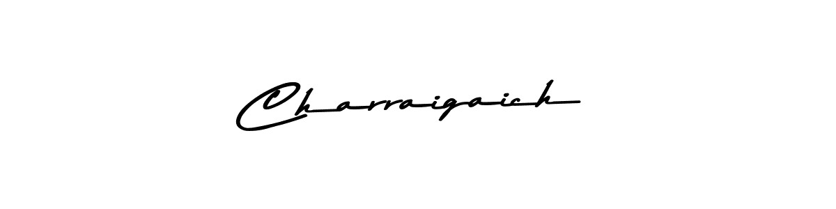 Make a beautiful signature design for name Charraigaich. With this signature (Asem Kandis PERSONAL USE) style, you can create a handwritten signature for free. Charraigaich signature style 9 images and pictures png