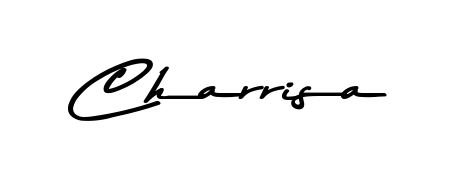Use a signature maker to create a handwritten signature online. With this signature software, you can design (Asem Kandis PERSONAL USE) your own signature for name Charrisa. Charrisa signature style 9 images and pictures png