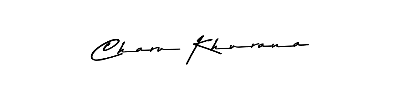 You should practise on your own different ways (Asem Kandis PERSONAL USE) to write your name (Charu Khurana) in signature. don't let someone else do it for you. Charu Khurana signature style 9 images and pictures png