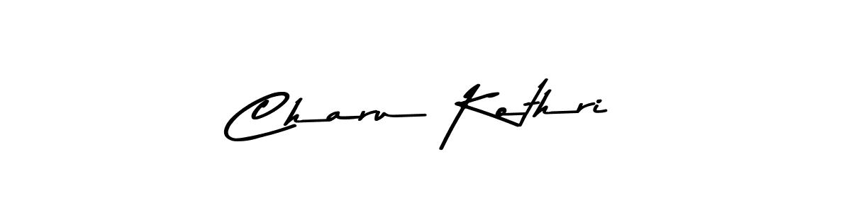 How to make Charu Kothri signature? Asem Kandis PERSONAL USE is a professional autograph style. Create handwritten signature for Charu Kothri name. Charu Kothri signature style 9 images and pictures png
