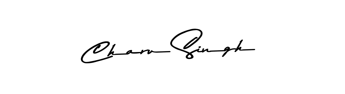 Asem Kandis PERSONAL USE is a professional signature style that is perfect for those who want to add a touch of class to their signature. It is also a great choice for those who want to make their signature more unique. Get Charu Singh name to fancy signature for free. Charu Singh signature style 9 images and pictures png