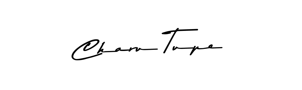 How to make Charu Tupe signature? Asem Kandis PERSONAL USE is a professional autograph style. Create handwritten signature for Charu Tupe name. Charu Tupe signature style 9 images and pictures png