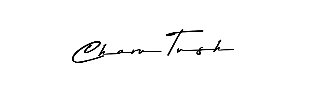 Similarly Asem Kandis PERSONAL USE is the best handwritten signature design. Signature creator online .You can use it as an online autograph creator for name Charu Tush. Charu Tush signature style 9 images and pictures png