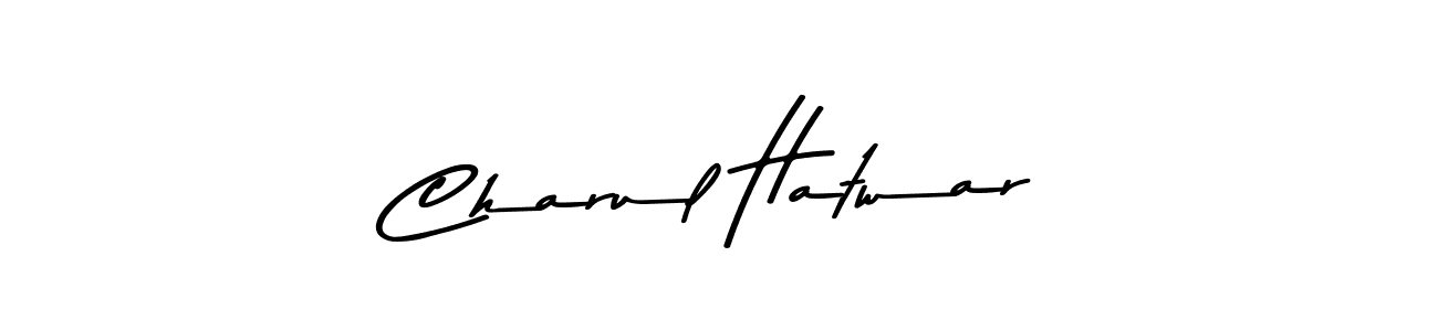 Make a beautiful signature design for name Charul Hatwar. Use this online signature maker to create a handwritten signature for free. Charul Hatwar signature style 9 images and pictures png
