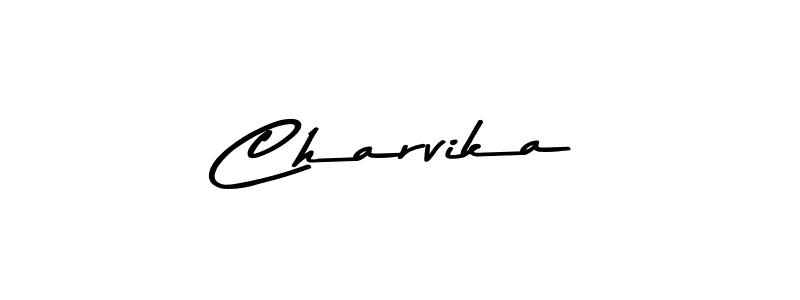 Asem Kandis PERSONAL USE is a professional signature style that is perfect for those who want to add a touch of class to their signature. It is also a great choice for those who want to make their signature more unique. Get Charvika name to fancy signature for free. Charvika signature style 9 images and pictures png