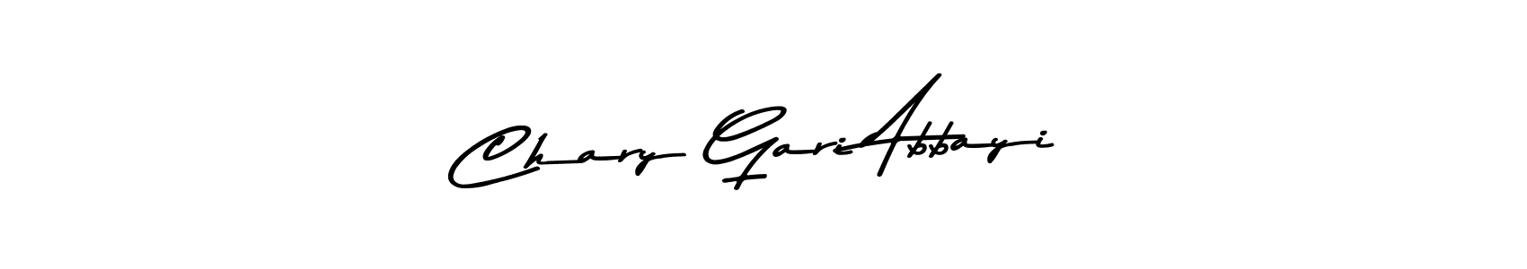 The best way (Asem Kandis PERSONAL USE) to make a short signature is to pick only two or three words in your name. The name Chary Gari Abbayi include a total of six letters. For converting this name. Chary Gari Abbayi signature style 9 images and pictures png