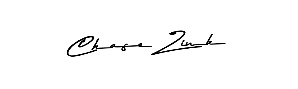 How to make Chase Zink name signature. Use Asem Kandis PERSONAL USE style for creating short signs online. This is the latest handwritten sign. Chase Zink signature style 9 images and pictures png