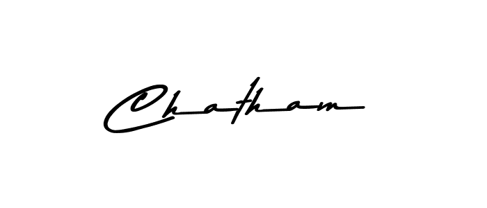 Chatham stylish signature style. Best Handwritten Sign (Asem Kandis PERSONAL USE) for my name. Handwritten Signature Collection Ideas for my name Chatham. Chatham signature style 9 images and pictures png