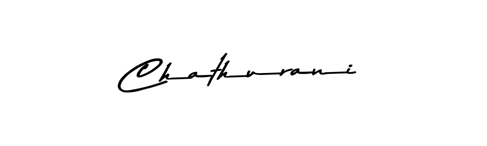 Design your own signature with our free online signature maker. With this signature software, you can create a handwritten (Asem Kandis PERSONAL USE) signature for name Chathurani. Chathurani signature style 9 images and pictures png