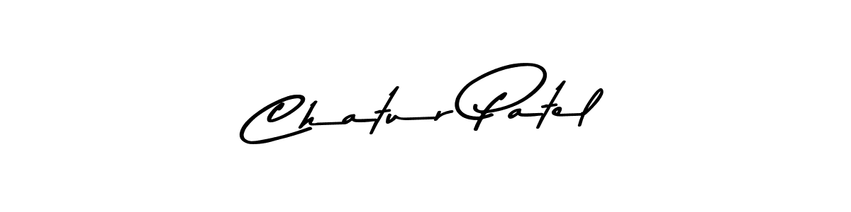 This is the best signature style for the Chatur Patel name. Also you like these signature font (Asem Kandis PERSONAL USE). Mix name signature. Chatur Patel signature style 9 images and pictures png