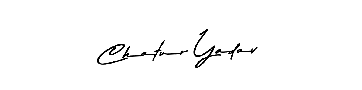 Here are the top 10 professional signature styles for the name Chatur Yadav. These are the best autograph styles you can use for your name. Chatur Yadav signature style 9 images and pictures png