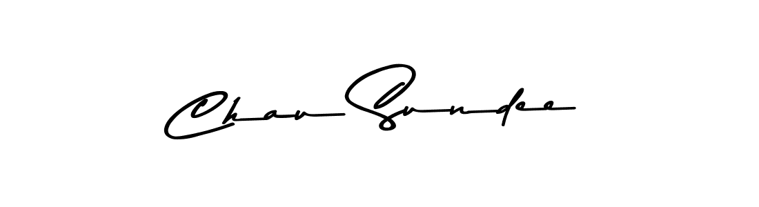 Chau Sundee stylish signature style. Best Handwritten Sign (Asem Kandis PERSONAL USE) for my name. Handwritten Signature Collection Ideas for my name Chau Sundee. Chau Sundee signature style 9 images and pictures png