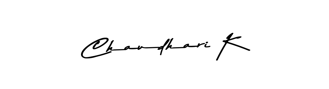 Use a signature maker to create a handwritten signature online. With this signature software, you can design (Asem Kandis PERSONAL USE) your own signature for name Chaudhari K. Chaudhari K signature style 9 images and pictures png