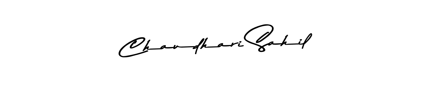 How to make Chaudhari Sahil signature? Asem Kandis PERSONAL USE is a professional autograph style. Create handwritten signature for Chaudhari Sahil name. Chaudhari Sahil signature style 9 images and pictures png