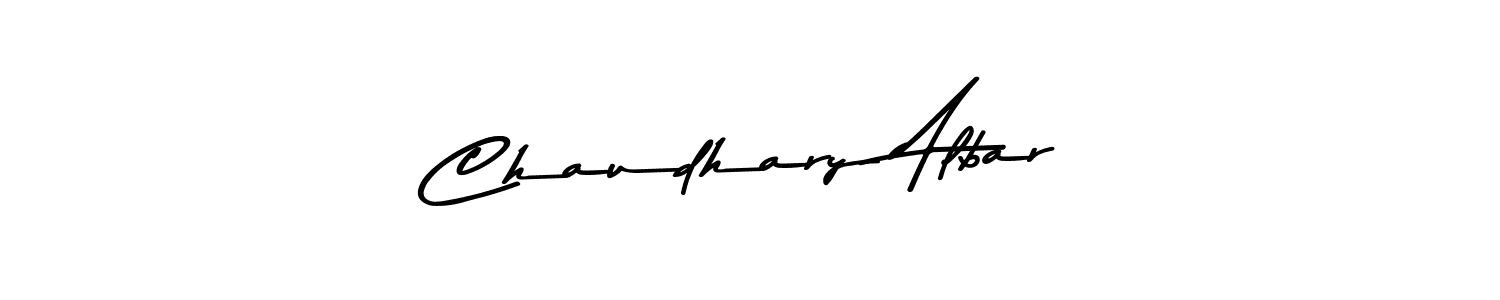 Chaudhary Albar stylish signature style. Best Handwritten Sign (Asem Kandis PERSONAL USE) for my name. Handwritten Signature Collection Ideas for my name Chaudhary Albar. Chaudhary Albar signature style 9 images and pictures png