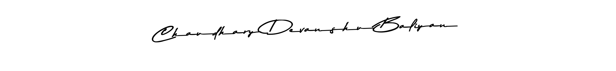 Also we have Chaudhary Devanshu Baliyan name is the best signature style. Create professional handwritten signature collection using Asem Kandis PERSONAL USE autograph style. Chaudhary Devanshu Baliyan signature style 9 images and pictures png