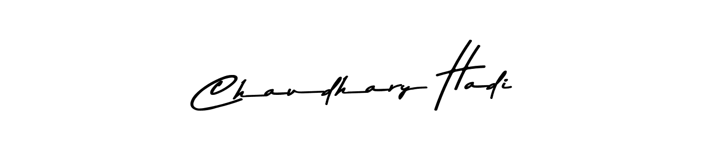 Once you've used our free online signature maker to create your best signature Asem Kandis PERSONAL USE style, it's time to enjoy all of the benefits that Chaudhary Hadi name signing documents. Chaudhary Hadi signature style 9 images and pictures png
