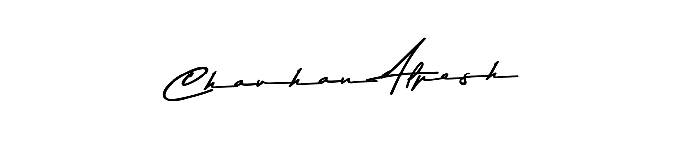 You should practise on your own different ways (Asem Kandis PERSONAL USE) to write your name (Chauhan Alpesh) in signature. don't let someone else do it for you. Chauhan Alpesh signature style 9 images and pictures png
