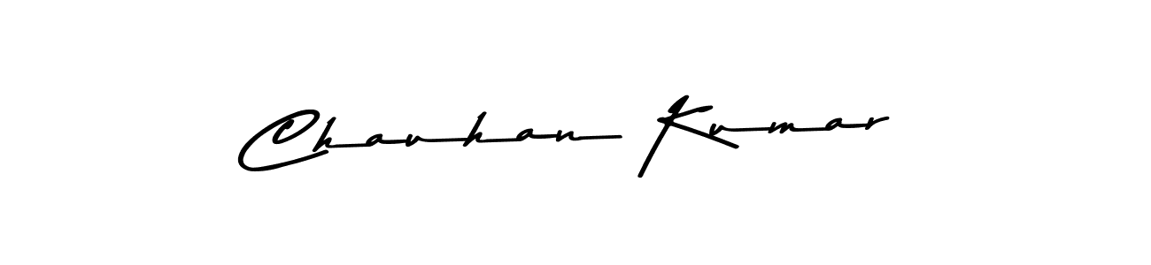 Make a beautiful signature design for name Chauhan Kumar. With this signature (Asem Kandis PERSONAL USE) style, you can create a handwritten signature for free. Chauhan Kumar signature style 9 images and pictures png