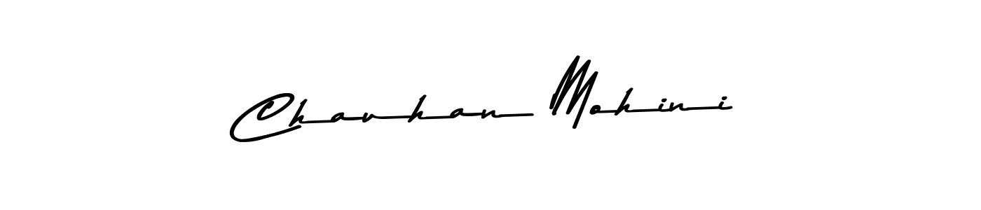 Make a beautiful signature design for name Chauhan Mohini. Use this online signature maker to create a handwritten signature for free. Chauhan Mohini signature style 9 images and pictures png