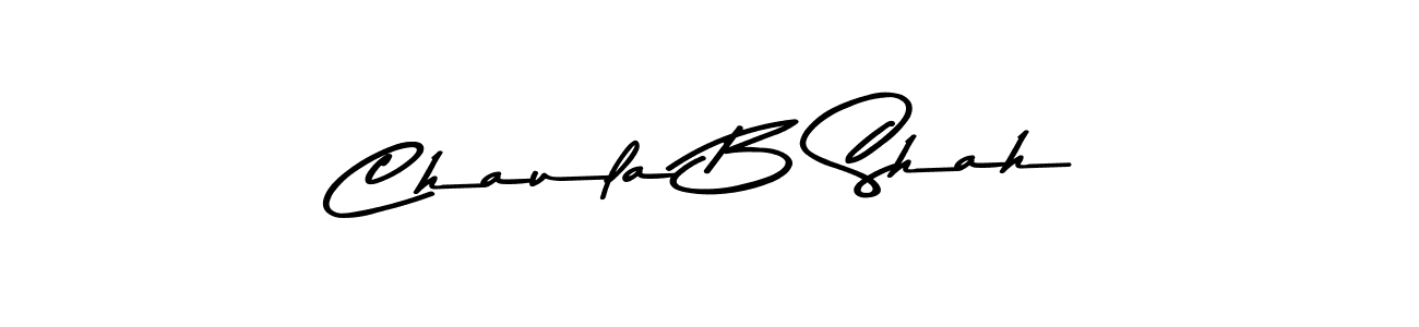 Asem Kandis PERSONAL USE is a professional signature style that is perfect for those who want to add a touch of class to their signature. It is also a great choice for those who want to make their signature more unique. Get Chaula B Shah name to fancy signature for free. Chaula B Shah signature style 9 images and pictures png