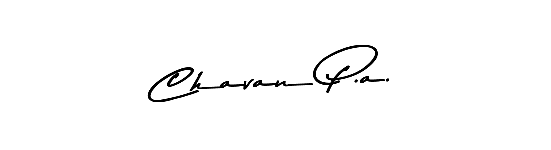 Asem Kandis PERSONAL USE is a professional signature style that is perfect for those who want to add a touch of class to their signature. It is also a great choice for those who want to make their signature more unique. Get Chavan P.a. name to fancy signature for free. Chavan P.a. signature style 9 images and pictures png