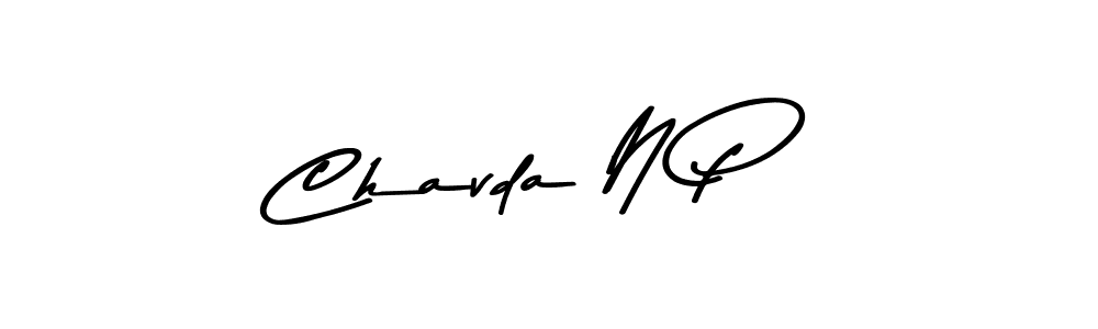 Also we have Chavda N P name is the best signature style. Create professional handwritten signature collection using Asem Kandis PERSONAL USE autograph style. Chavda N P signature style 9 images and pictures png