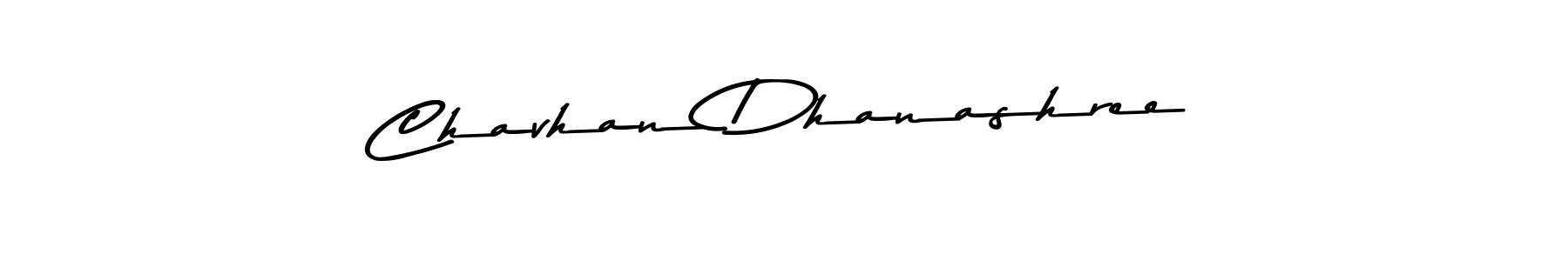 Chavhan Dhanashree stylish signature style. Best Handwritten Sign (Asem Kandis PERSONAL USE) for my name. Handwritten Signature Collection Ideas for my name Chavhan Dhanashree. Chavhan Dhanashree signature style 9 images and pictures png