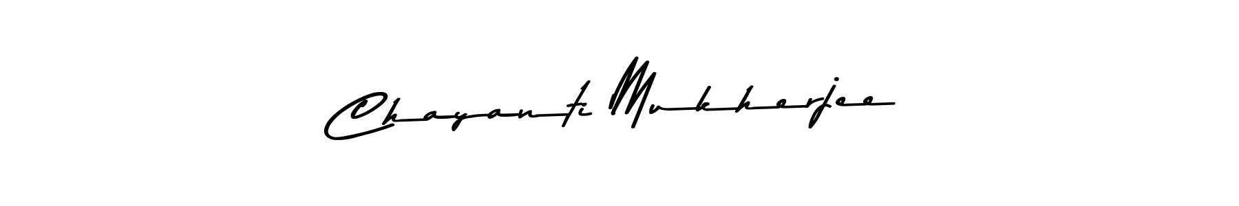 Chayanti Mukherjee stylish signature style. Best Handwritten Sign (Asem Kandis PERSONAL USE) for my name. Handwritten Signature Collection Ideas for my name Chayanti Mukherjee. Chayanti Mukherjee signature style 9 images and pictures png