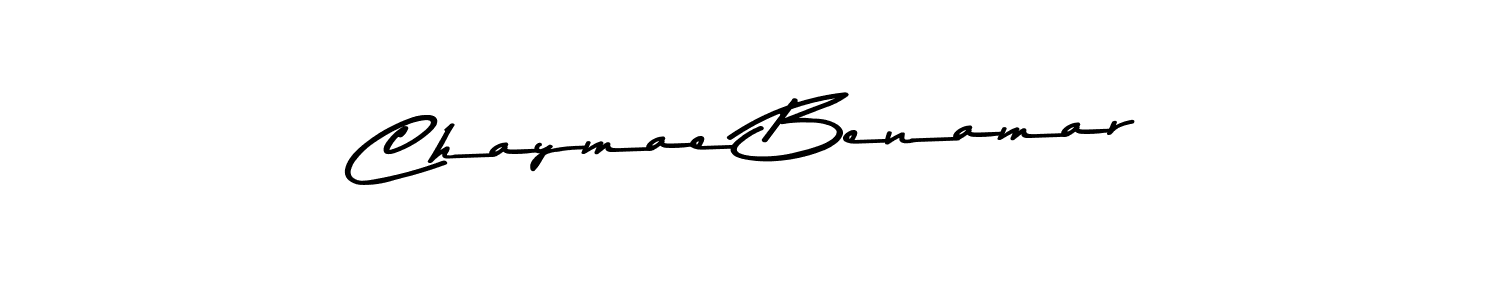 Chaymae Benamar stylish signature style. Best Handwritten Sign (Asem Kandis PERSONAL USE) for my name. Handwritten Signature Collection Ideas for my name Chaymae Benamar. Chaymae Benamar signature style 9 images and pictures png