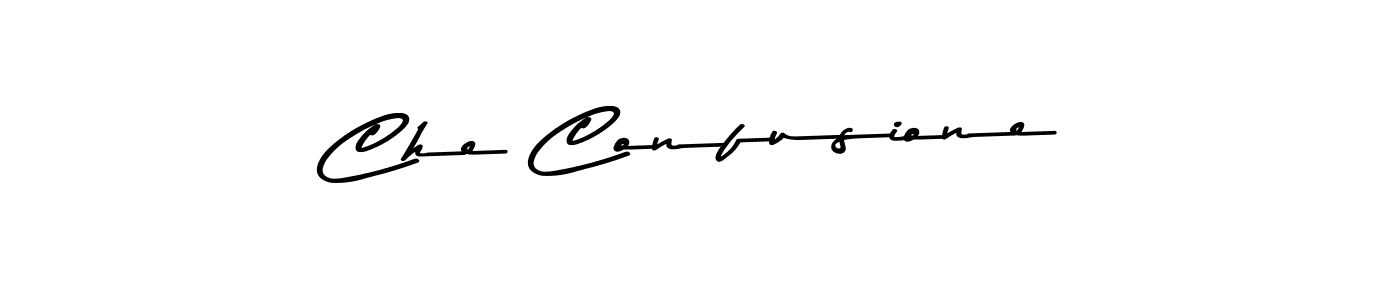 Create a beautiful signature design for name Che Confusione. With this signature (Asem Kandis PERSONAL USE) fonts, you can make a handwritten signature for free. Che Confusione signature style 9 images and pictures png