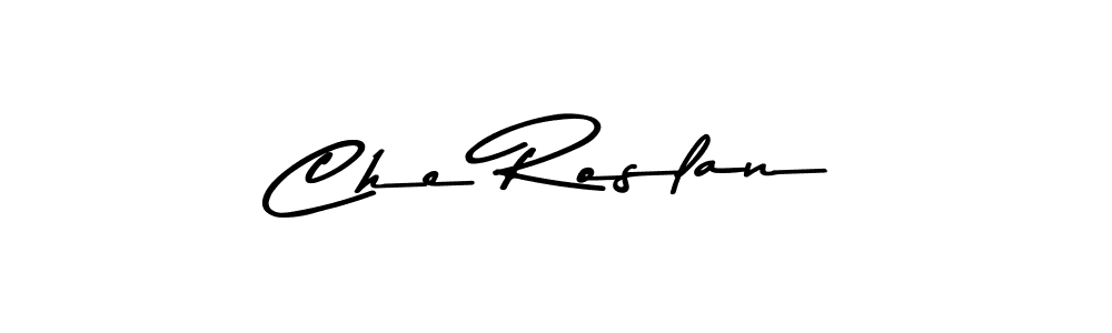 How to make Che Roslan signature? Asem Kandis PERSONAL USE is a professional autograph style. Create handwritten signature for Che Roslan name. Che Roslan signature style 9 images and pictures png
