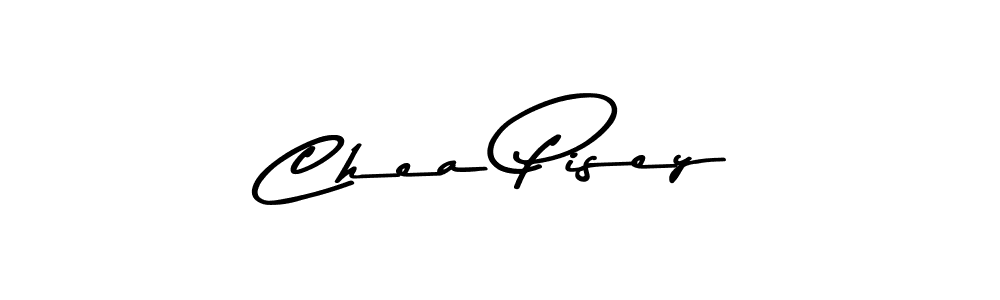 Chea Pisey stylish signature style. Best Handwritten Sign (Asem Kandis PERSONAL USE) for my name. Handwritten Signature Collection Ideas for my name Chea Pisey. Chea Pisey signature style 9 images and pictures png