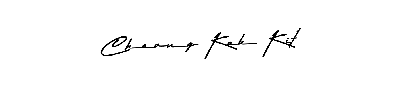 Asem Kandis PERSONAL USE is a professional signature style that is perfect for those who want to add a touch of class to their signature. It is also a great choice for those who want to make their signature more unique. Get Cheang Kok Kit name to fancy signature for free. Cheang Kok Kit signature style 9 images and pictures png