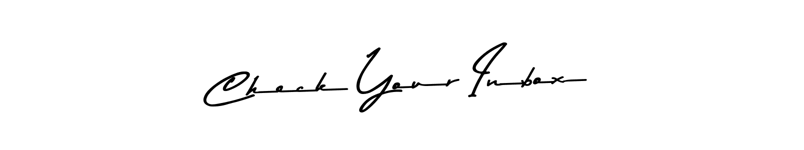 Check Your Inbox stylish signature style. Best Handwritten Sign (Asem Kandis PERSONAL USE) for my name. Handwritten Signature Collection Ideas for my name Check Your Inbox. Check Your Inbox signature style 9 images and pictures png