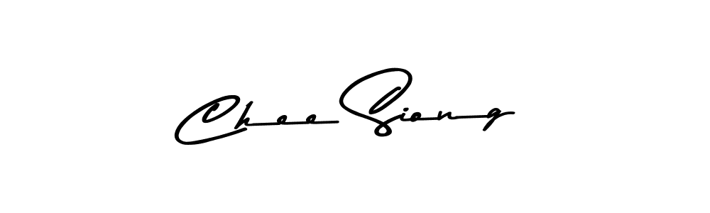 Make a beautiful signature design for name Chee Siong. With this signature (Asem Kandis PERSONAL USE) style, you can create a handwritten signature for free. Chee Siong signature style 9 images and pictures png