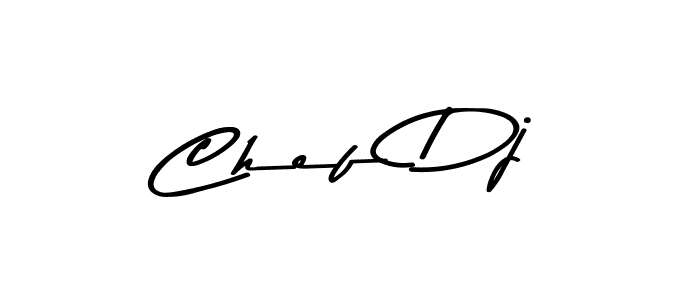 Similarly Asem Kandis PERSONAL USE is the best handwritten signature design. Signature creator online .You can use it as an online autograph creator for name Chef Dj. Chef Dj signature style 9 images and pictures png