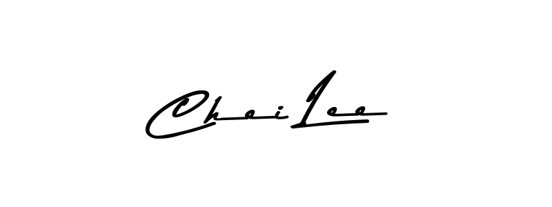 Design your own signature with our free online signature maker. With this signature software, you can create a handwritten (Asem Kandis PERSONAL USE) signature for name Chei Lee. Chei Lee signature style 9 images and pictures png