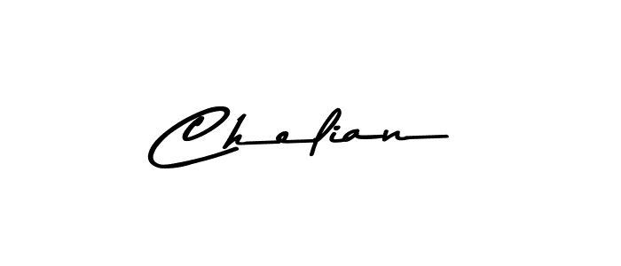 Use a signature maker to create a handwritten signature online. With this signature software, you can design (Asem Kandis PERSONAL USE) your own signature for name Chelian. Chelian signature style 9 images and pictures png