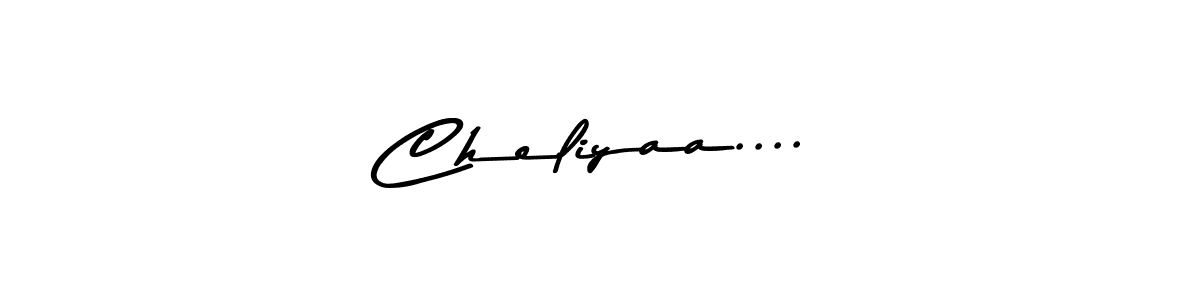 Make a beautiful signature design for name Cheliyaa..... Use this online signature maker to create a handwritten signature for free. Cheliyaa.... signature style 9 images and pictures png