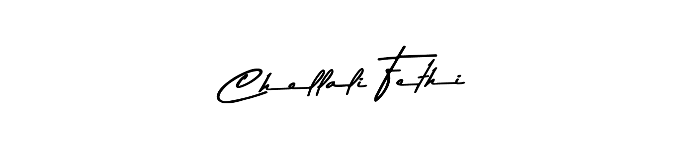 Chellali Fethi stylish signature style. Best Handwritten Sign (Asem Kandis PERSONAL USE) for my name. Handwritten Signature Collection Ideas for my name Chellali Fethi. Chellali Fethi signature style 9 images and pictures png