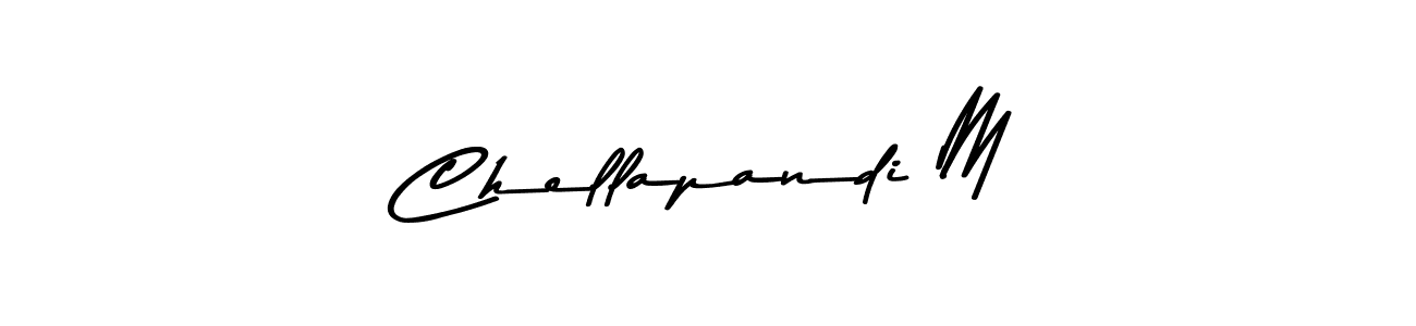The best way (Asem Kandis PERSONAL USE) to make a short signature is to pick only two or three words in your name. The name Chellapandi M include a total of six letters. For converting this name. Chellapandi M signature style 9 images and pictures png