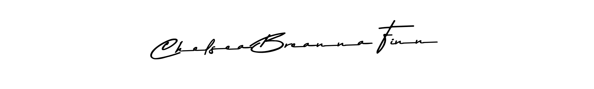 How to make Chelsea Breanna Finn name signature. Use Asem Kandis PERSONAL USE style for creating short signs online. This is the latest handwritten sign. Chelsea Breanna Finn signature style 9 images and pictures png