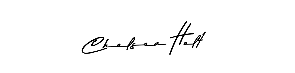 Design your own signature with our free online signature maker. With this signature software, you can create a handwritten (Asem Kandis PERSONAL USE) signature for name Chelsea Holt. Chelsea Holt signature style 9 images and pictures png