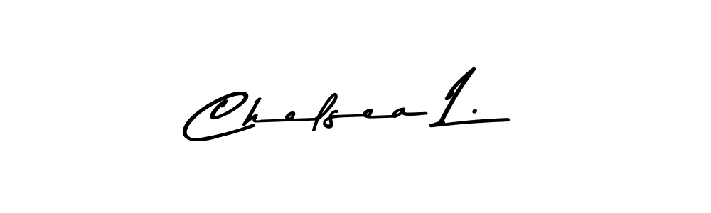 The best way (Asem Kandis PERSONAL USE) to make a short signature is to pick only two or three words in your name. The name Chelsea L. include a total of six letters. For converting this name. Chelsea L. signature style 9 images and pictures png